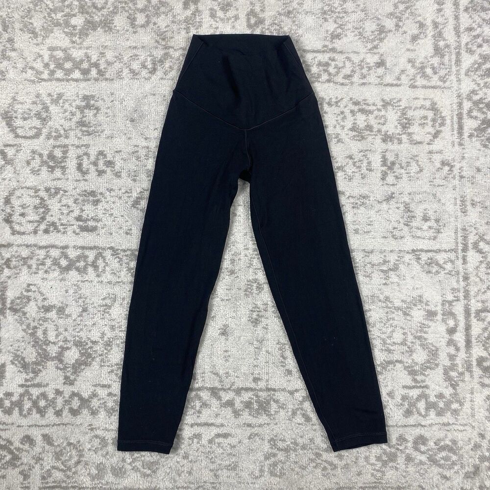 Offline By Aerie Leggings Real Me 3/4 Crop Hi Rise Black Women Size XS